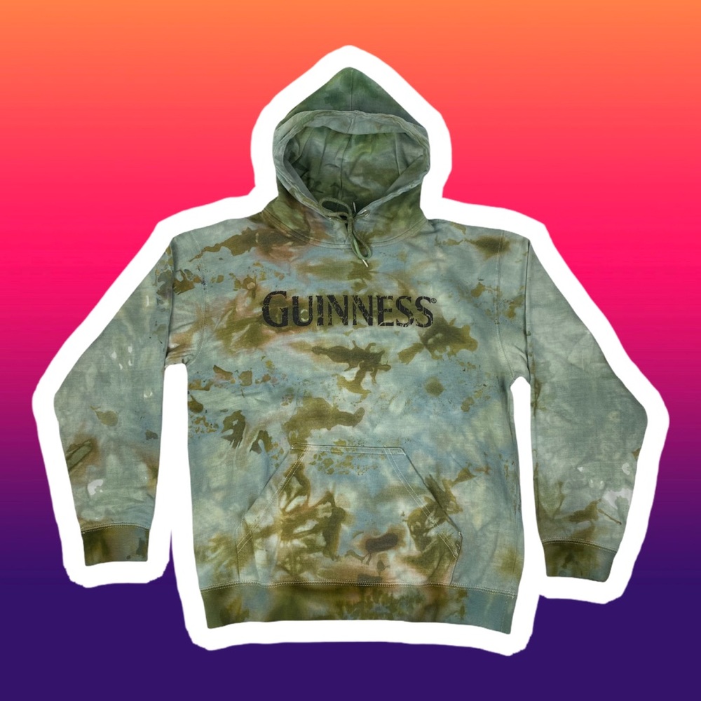 Guinness Beer Tie Dye Hoodie